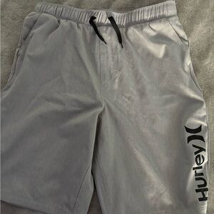 Hurley Light Gray Elastic Shorts